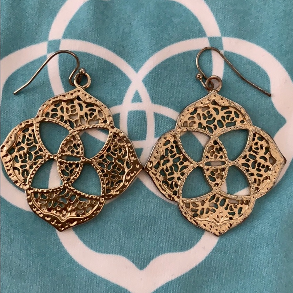 Kendra Scott Gold Earrings